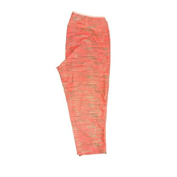 Reebok‎ Speedwick Womens Capri Leggings XL Orange pink Activewear Workout - Picture 5 of 6